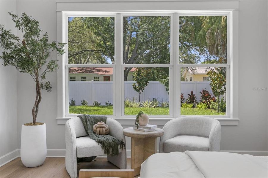 Furnished interior view inside a new home in , Tampa (Image 48).