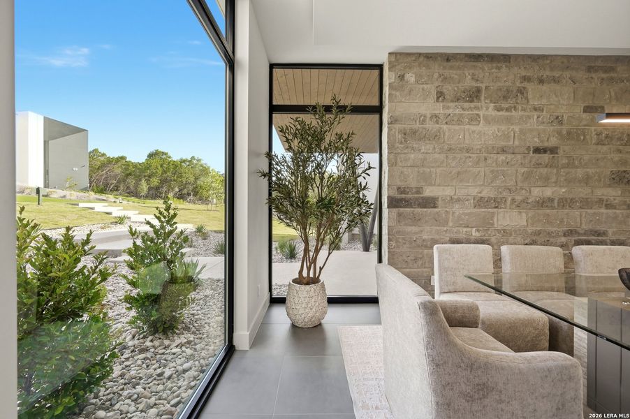 Exterior details and patio area of a home in , San Antonio (Image 34).