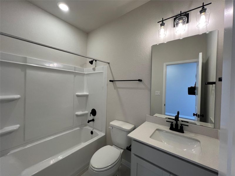 Furnished interior view inside a new home in Rolling Glen, Hutto (Image 4). Furnished interior view inside a new home in Rolling Glen, Hutto (Image 4).