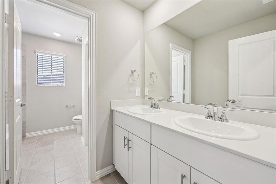 Photo is not of the actual home, but is an inspirational photo of builder’s model home and may depict options, furnishings, and/or decorator features that are not included.