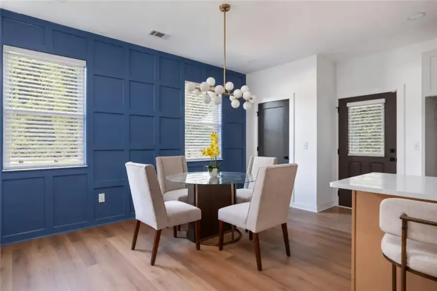 Furnished interior view inside a new home in , Atlanta (Image 5).