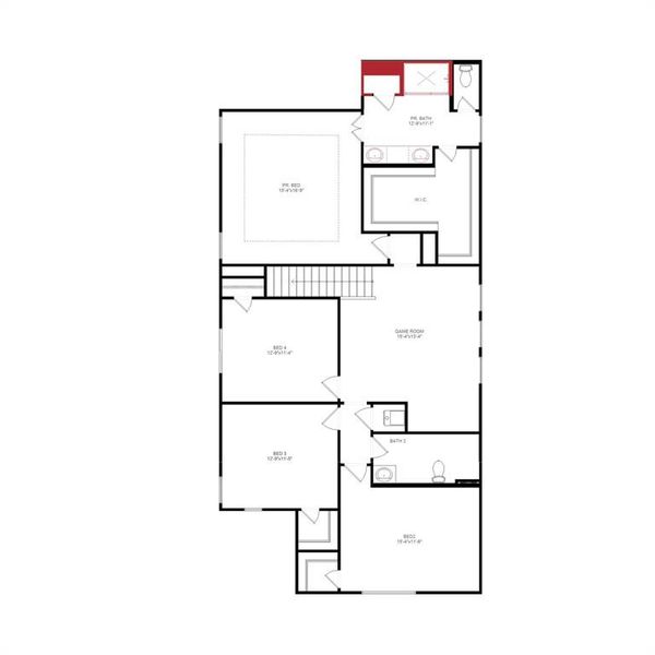 W/S #65956 / BG #3: 2nd Floor