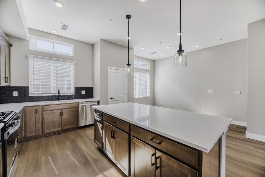 Furnished interior view inside a new home in Solterra, Lakewood (Image 4).