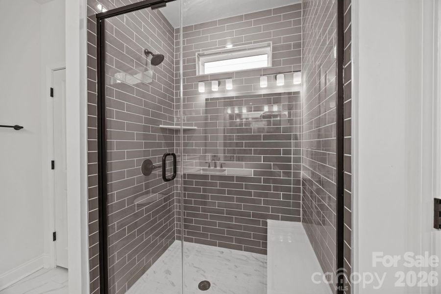 Primary Tiled Shower