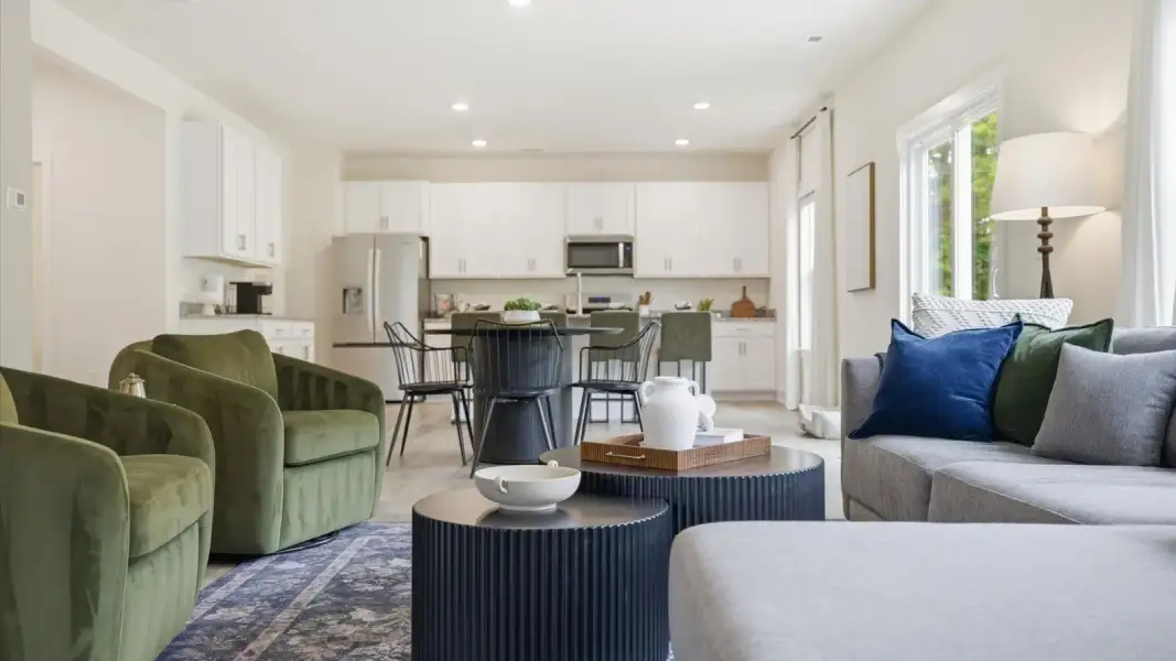 Furnished interior view inside a new home in Catlett Cove, Knoxville (Image 12).