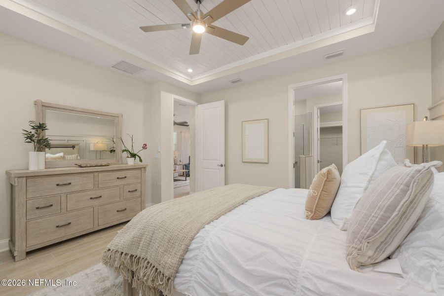 Furnished interior view inside a new home in , St. Johns (Image 16). Furnished interior view inside a new home in , St. Johns (Image 16).