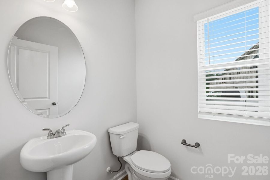 Furnished interior view inside a new home in Sloan Station, Charlotte (Image 8).