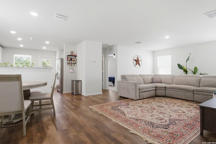 Furnished interior view inside a new home in Davis Ranch, San Antonio (Image 21).
