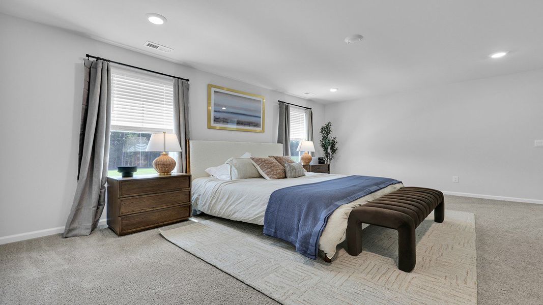 Furnished interior view inside a new home in Havenwood, North Charleston (Image 19).