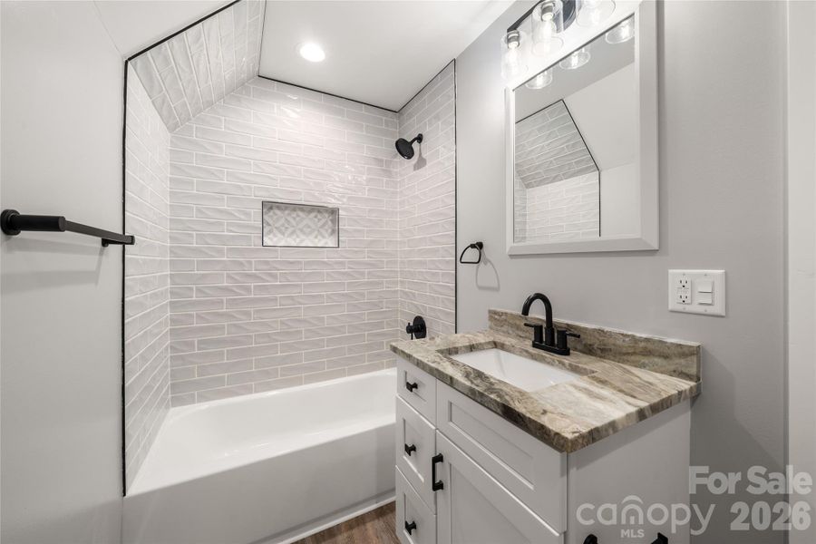 Furnished interior view inside a new home in , Candler (Image 12).