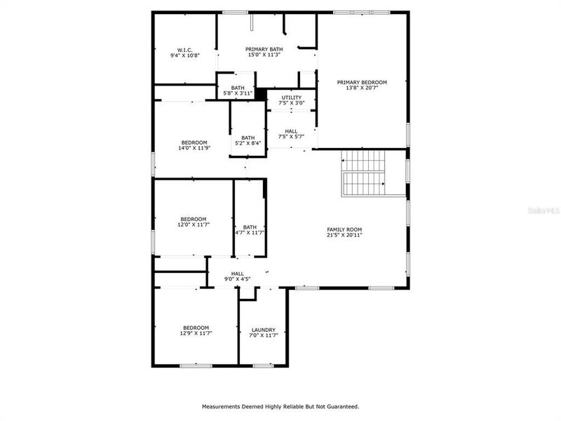2D floor plan layout of this home in , Orlando, FL (Image 5).