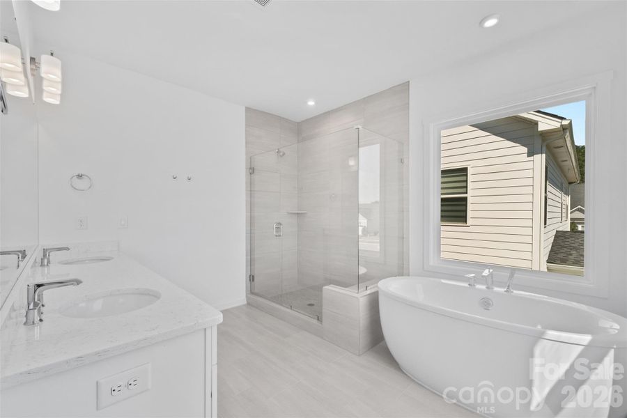 Furnished interior view inside a new home in , Charlotte (Image 9). Furnished interior view inside a new home in , Charlotte (Image 9).