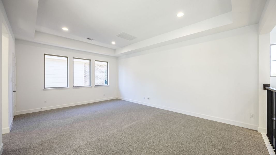 Spacious, unfurnished interior of a new home in Parmer Ranch 50', Georgetown (Image 8).