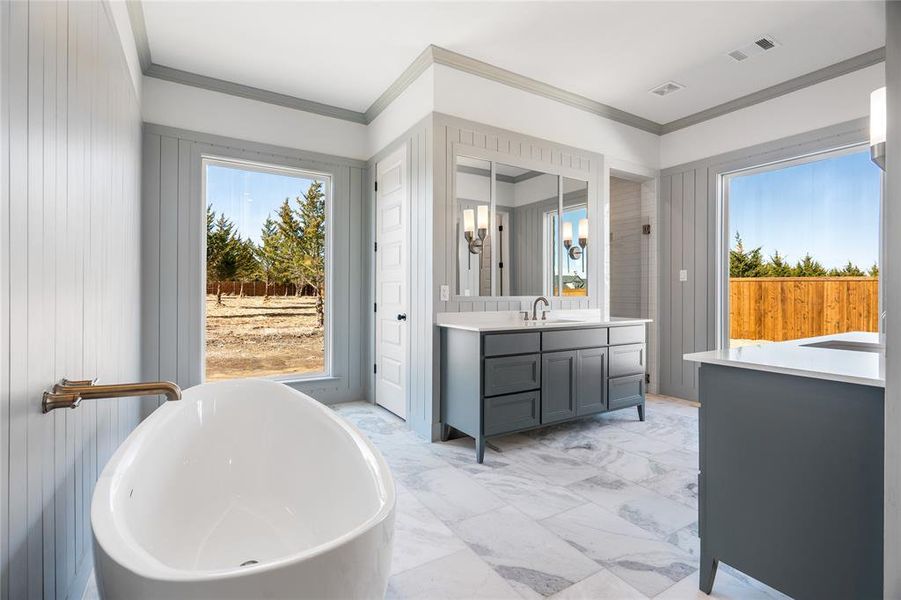 Photos are of same plan different address.