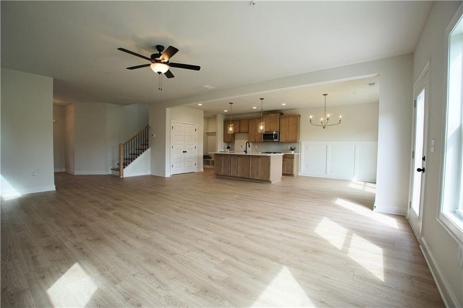 Spacious, unfurnished interior of a new home in , Marietta (Image 18). Spacious, unfurnished interior of a new home in , Marietta (Image 18).