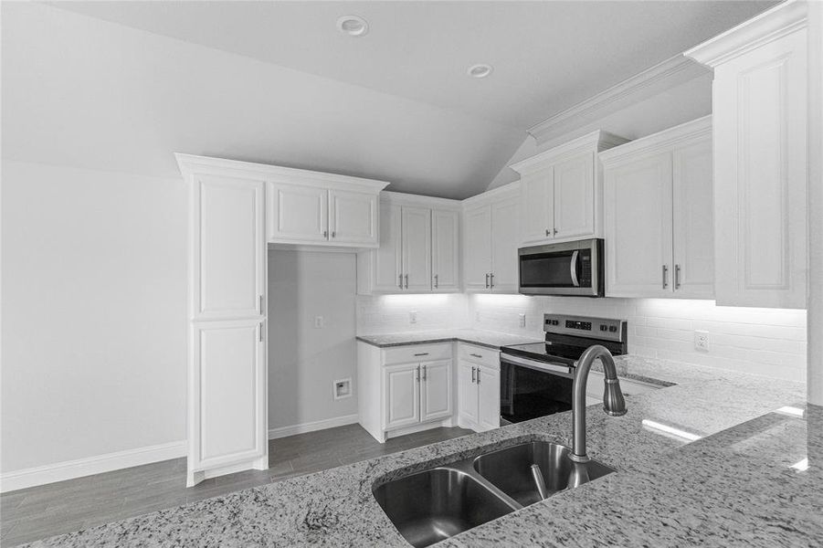 Furnished interior view inside a new home in , Springtown (Image 14).