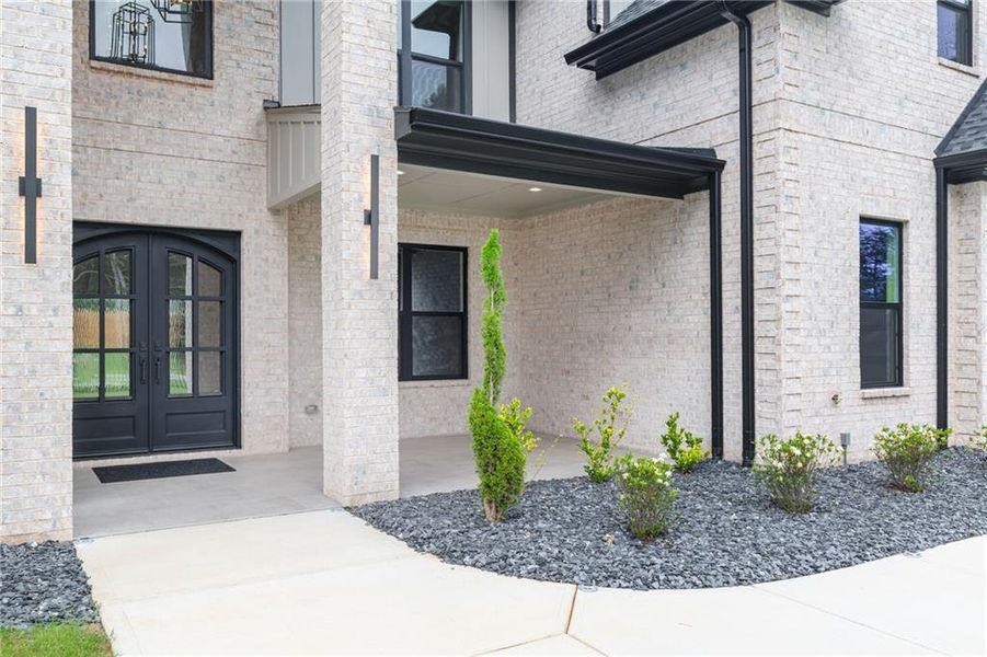 Exterior details and patio area of a home in , Grayson (Image 37).