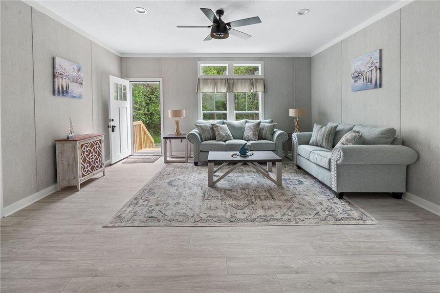 Furnished interior view inside a new home in , Starke (Image 4).