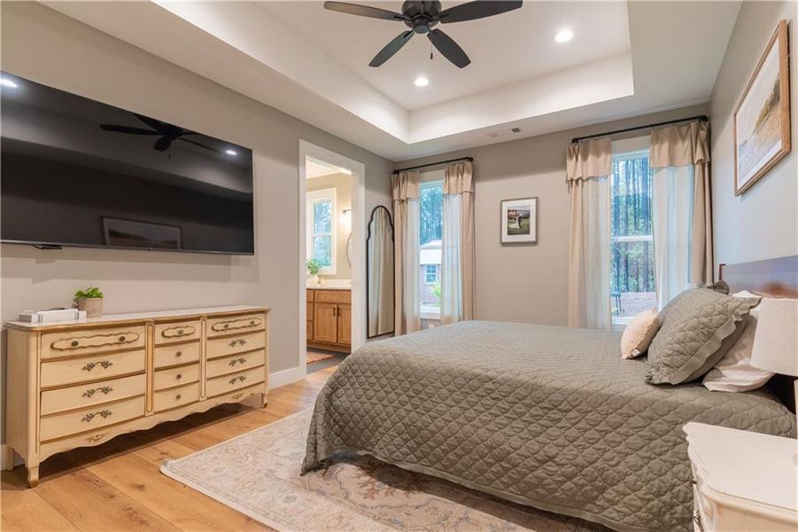 Furnished interior view inside a new home in , Shady Dale (Image 3).