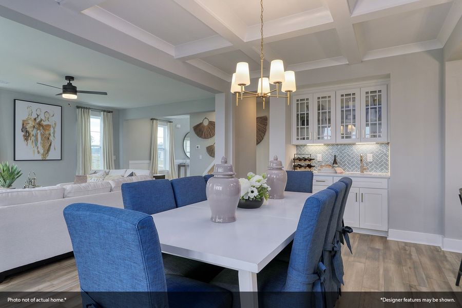 Furnished interior view inside a new home in Arcadia, Myrtle Beach (Image 12).