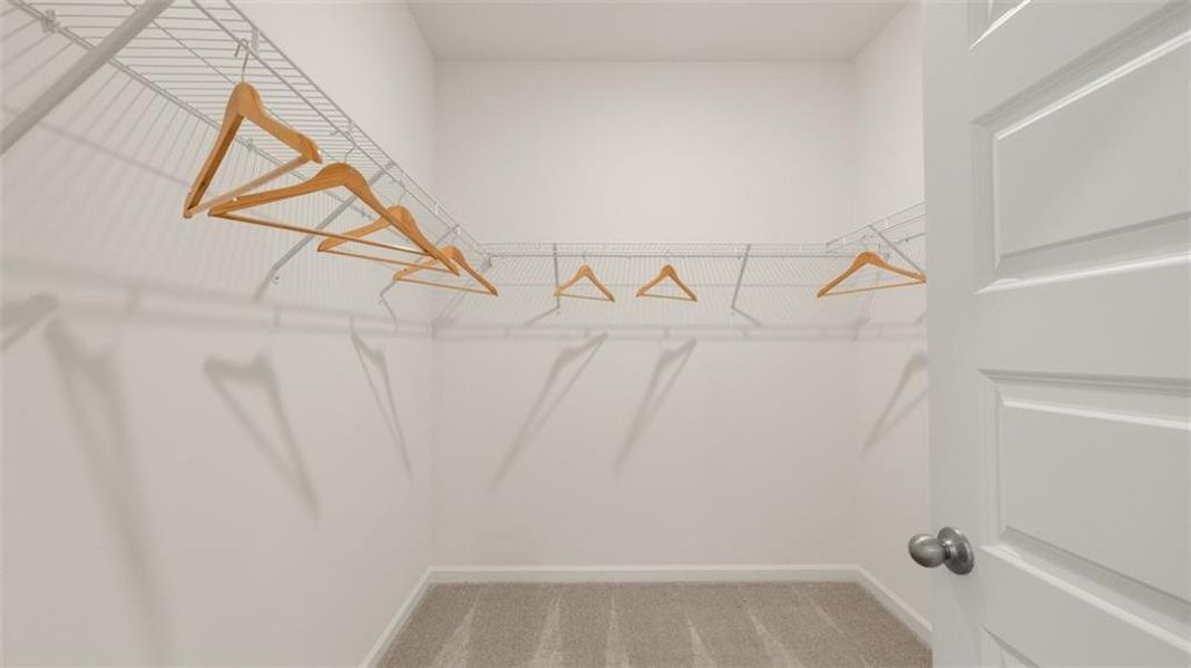 Spacious, unfurnished interior of a new home in The Preserve at Agricultural Village, Perry (Image 20).