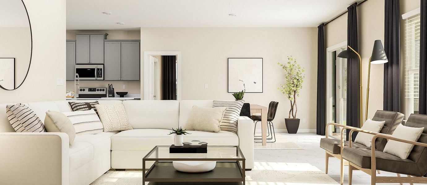 Elan plan Great room Elan plan Great room