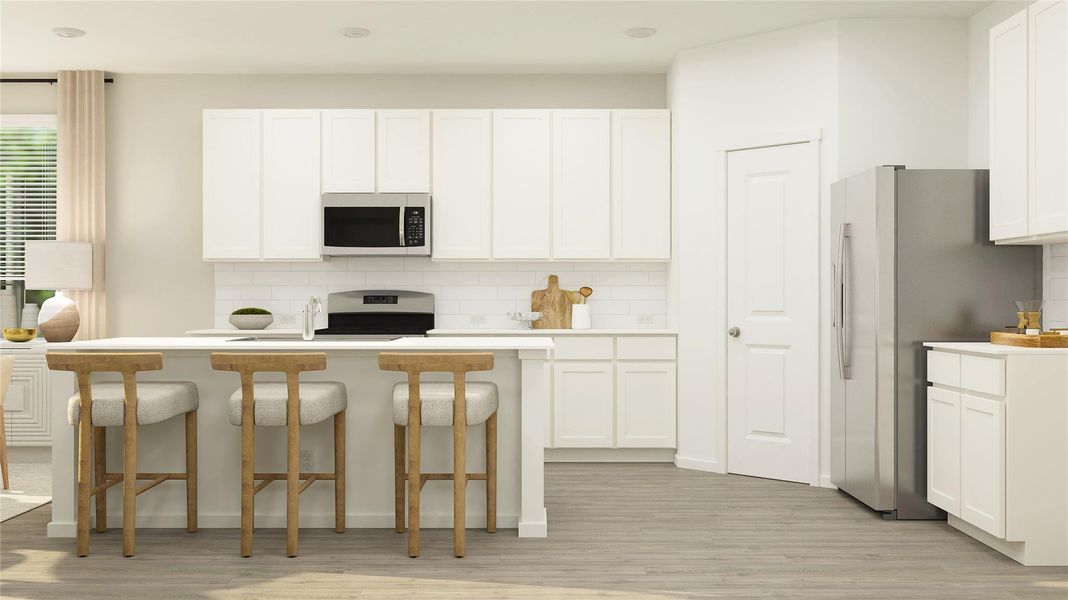 Furnished interior view inside a new home in Elm Creek, Elgin (Image 31).
