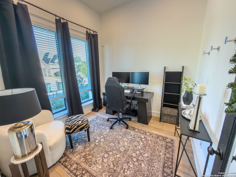 Furnished interior view inside a new home in , Kyle (Image 6). Furnished interior view inside a new home in , Kyle (Image 6).