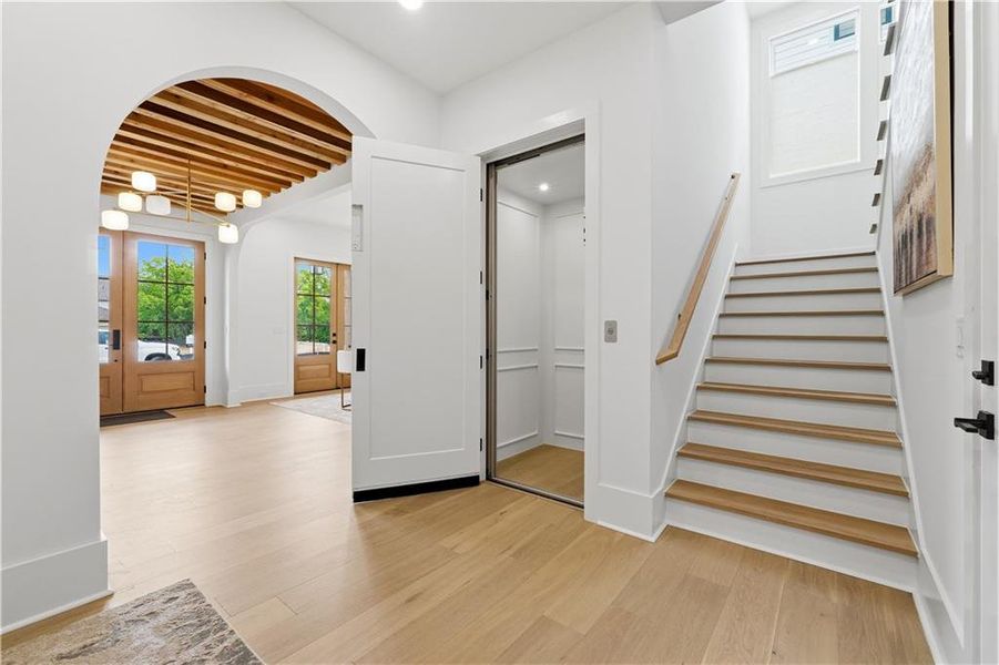 Spacious, unfurnished interior of a new home in Echo at Crabapple, Milton (Image 20).