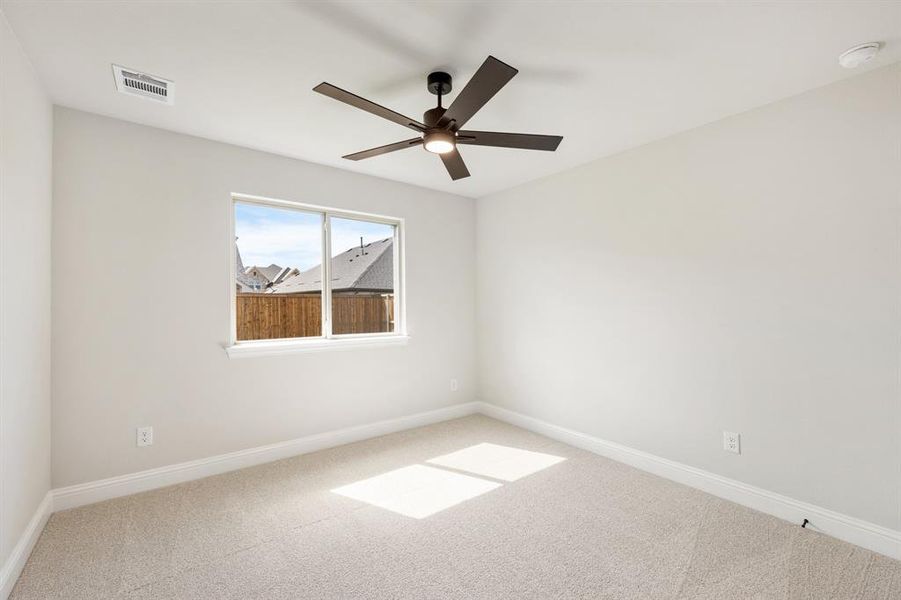 Spacious, unfurnished interior of a new home in Woodstone, Providence Village (Image 26). Spacious, unfurnished interior of a new home in Woodstone, Providence Village (Image 26).