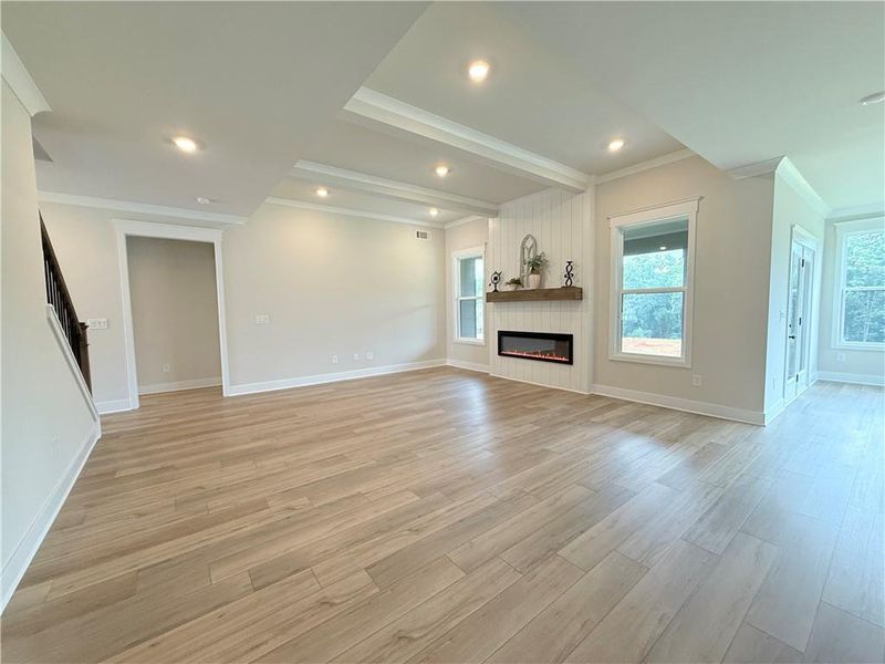 Spacious, unfurnished interior of a new home in Ponderosa Farms Reserve, Gainesville (Image 38). Spacious, unfurnished interior of a new home in Ponderosa Farms Reserve, Gainesville (Image 38).