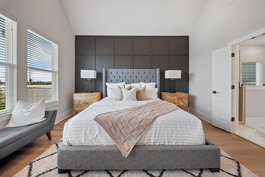 Furnished interior view inside a new home in Skyline Homes at Lou Ellen, Houston (Image 5).