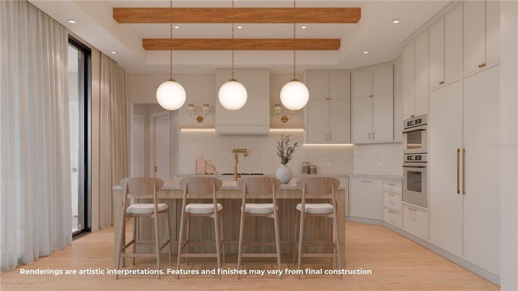 Furnished interior view inside a new home in , Tampa (Image 4). Furnished interior view inside a new home in , Tampa (Image 4).