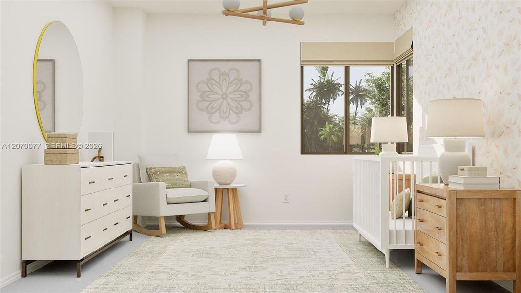 Furnished interior view inside a new home in Coral Breeze, Miami (Image 21). Furnished interior view inside a new home in Coral Breeze, Miami (Image 21).