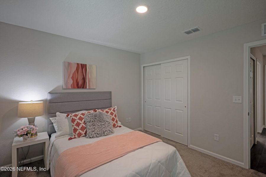 Furnished interior view inside a new home in , Jacksonville (Image 15).