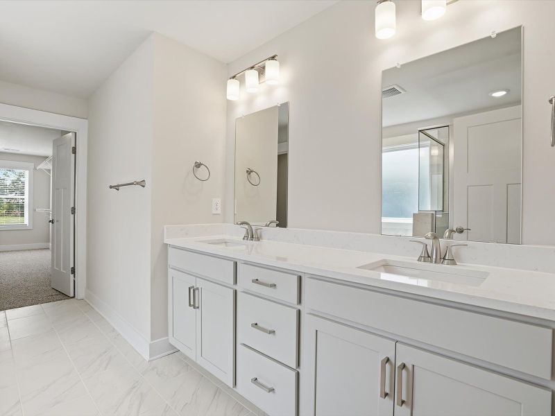 Furnished interior view inside a new home in Cedar Shoals - Signature Collection, Piedmont (Image 6). Furnished interior view inside a new home in Cedar Shoals - Signature Collection, Piedmont (Image 6).