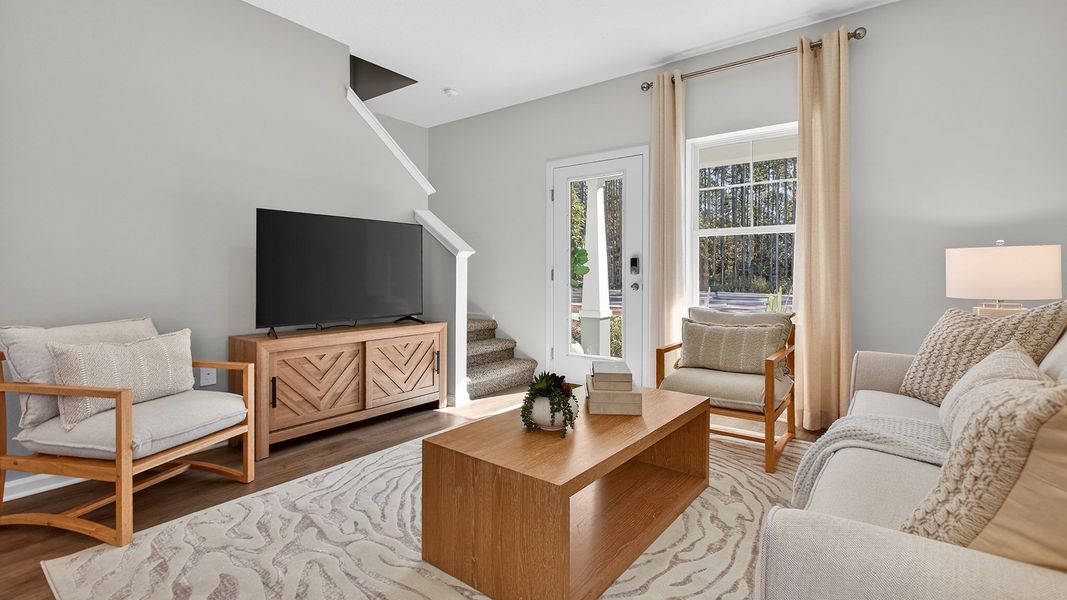 Representative furnished interior of a home built from the Baxter by D.R. Horton in Liberty Cove, Yulee (Image 6).