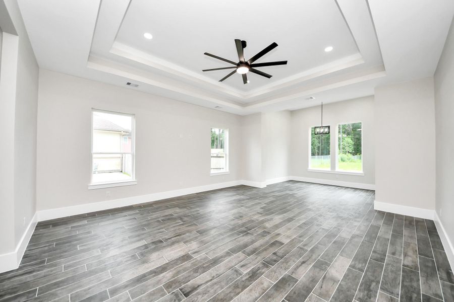 Spacious, unfurnished interior of a new home in , Porter (Image 32).