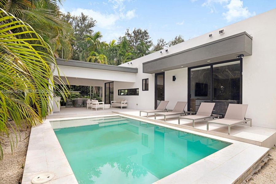 Exterior details and patio area of a home in , Biscayne Park (Image 24). Exterior details and patio area of a home in , Biscayne Park (Image 24).