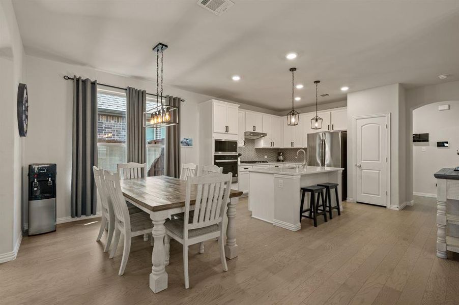 Furnished interior view inside a new home in , Justin (Image 10).