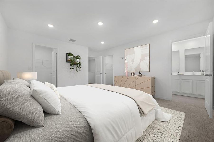 Furnished interior view inside a new home in Delaney Reserve, Deland (Image 13).