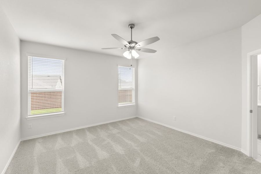 Representative exterior photo of a completed home built from the Maple by Impression Homes in Northspur, Terrell, TX (Image 20).