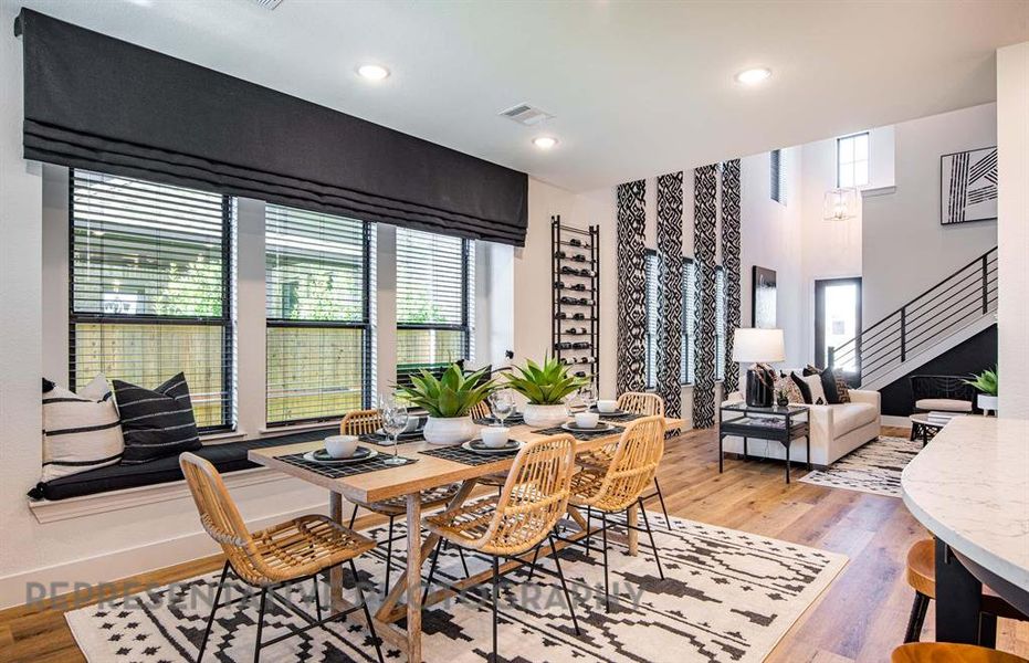 Furnished interior view inside a new home in Wellington, Haslet (Image 6).
