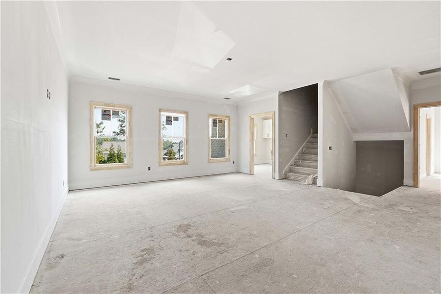 In-progress construction of a new home in , Marietta, GA (Image 30).