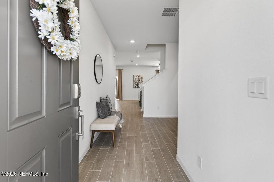 Furnished interior view inside a new home in Trailmark, St. Augustine (Image 6). Furnished interior view inside a new home in Trailmark, St. Augustine (Image 6).