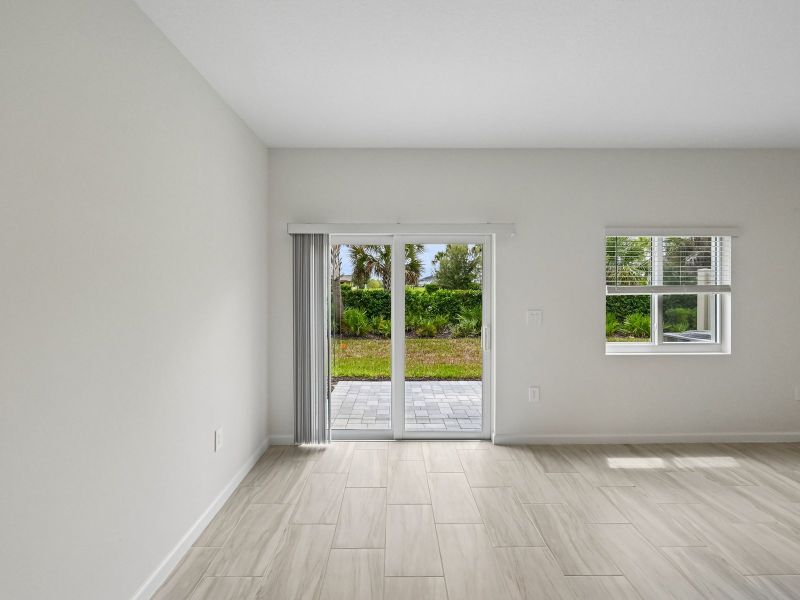 Spacious, unfurnished interior of a new home in Meritage Homes at Central Park, Port St. Lucie (Image 10). Spacious, unfurnished interior of a new home in Meritage Homes at Central Park, Port St. Lucie (Image 10).