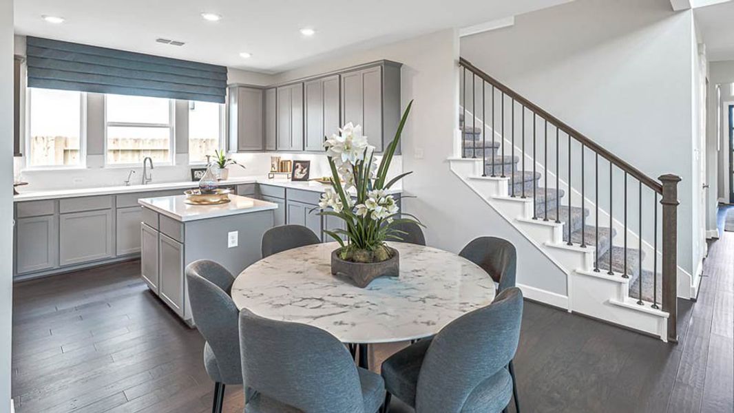 Representative furnished interior of a home built from the Camelia by Taylor Morrison in Trillium 50s, Richmond (Image 14).