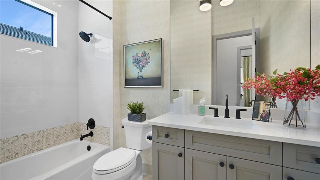 Furnished interior view inside a new home in , Venice (Image 13).
