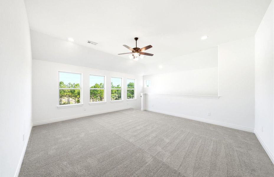 Spacious, unfurnished interior of a new home in , Cypress (Image 20).