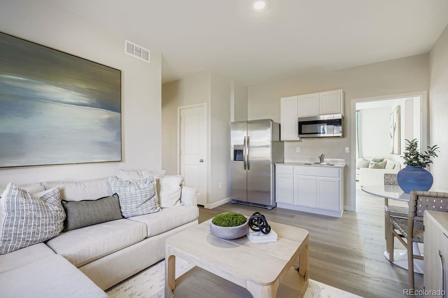 Model Home Reflected